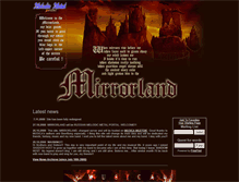 Tablet Screenshot of mirrorland.musica.mustdie.ru